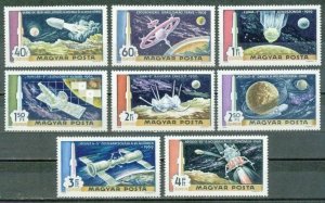 1969 Hungary 2547-2554 Mission to the Moon Jules Verne 5,50 €