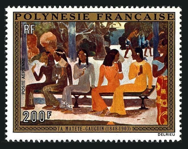 French Polynesia C98, MNH. Michel 167. Painting 1973, by Paul Gauguin