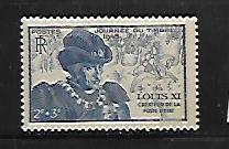 FRANCE, B196, MINT HINGED,  LOUIS XI