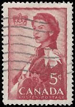 CANADA   #286 USED (1)