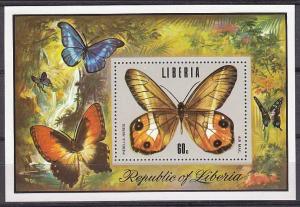 1974 Liberia 936/B73 Butterflies 4,50 €