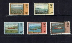 Falkland Islands Dep: 1984, Scenic definitive with 1985 imprint date,  MNH set