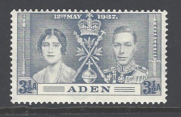 Aden Sc # 15 mint hinged (DDT)