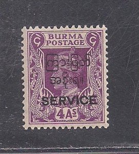 BURMA SC# O50  FVF/MLH