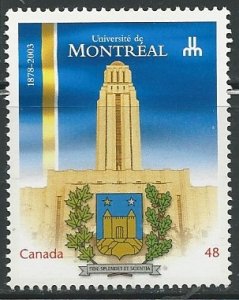 Canada  Scott #  1977 - MH