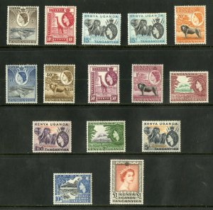 KENYA,UGANDA & TANG 103-117 MH SCV $127.25 BIN $55.00 ANIMALS