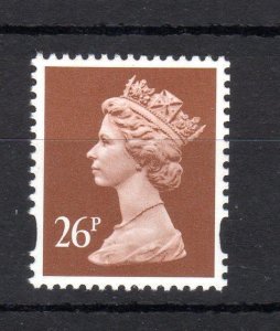 26p MACHIN UNMOUNTED MINT WITH PHOSPHOR OMITTED SG SPEC UG68a Cat £50