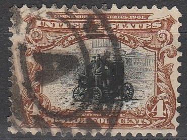 US #296 F-VF Used CV $19.00 (A3446)