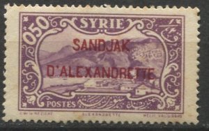 Syria - Alexandretta; 1938: Sc. # 3; MNH Single Stamp