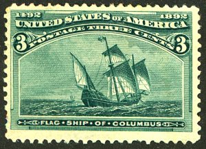 U.S. #232 MINT OG LH