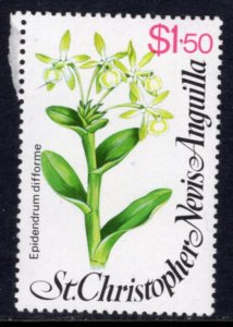 St Kitts Nevis 395 Flower MNH VF