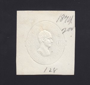 Scott #U204 Mint Cut Square, Cat $55.00