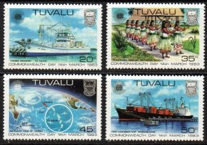 Tuvalu Sc #196-199 MNH