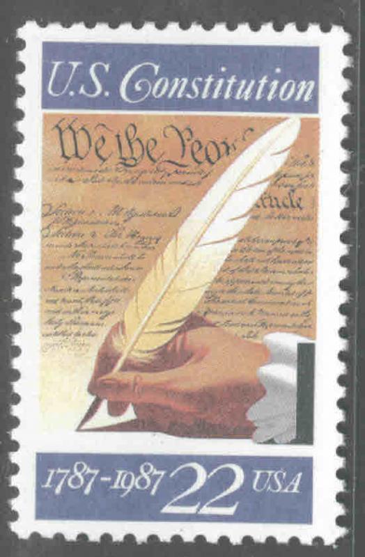 USA Scott 2360 MNH Constitution stamp