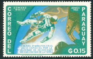 Paraguay #911 mint hinged, Astronauts & Space