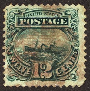 U.S. #117 USED CREASES THIN 