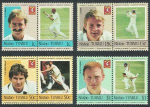 1985 Tuvalu Niutao 21-28Paar Cricket 8,00 €