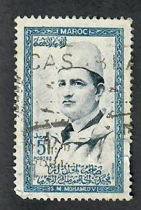 Morocco #1 Sultan Mohammed used single