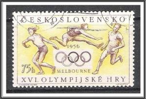 Czechoslovakia #749 Summer Olympics Used