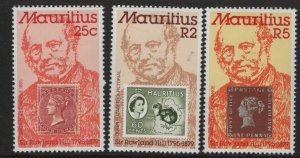 MAURITIUS, 484-486 MNH SET