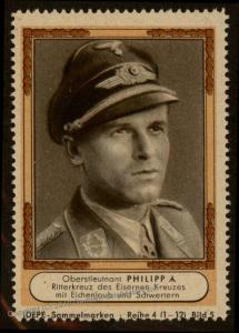 3rd Reich Germany IDEPE Oberstleutnant Phillip Ritterkreuz Knights Cross S 77256