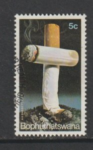 SC55 Bophuthatswana 1980 Anti-Smoking used