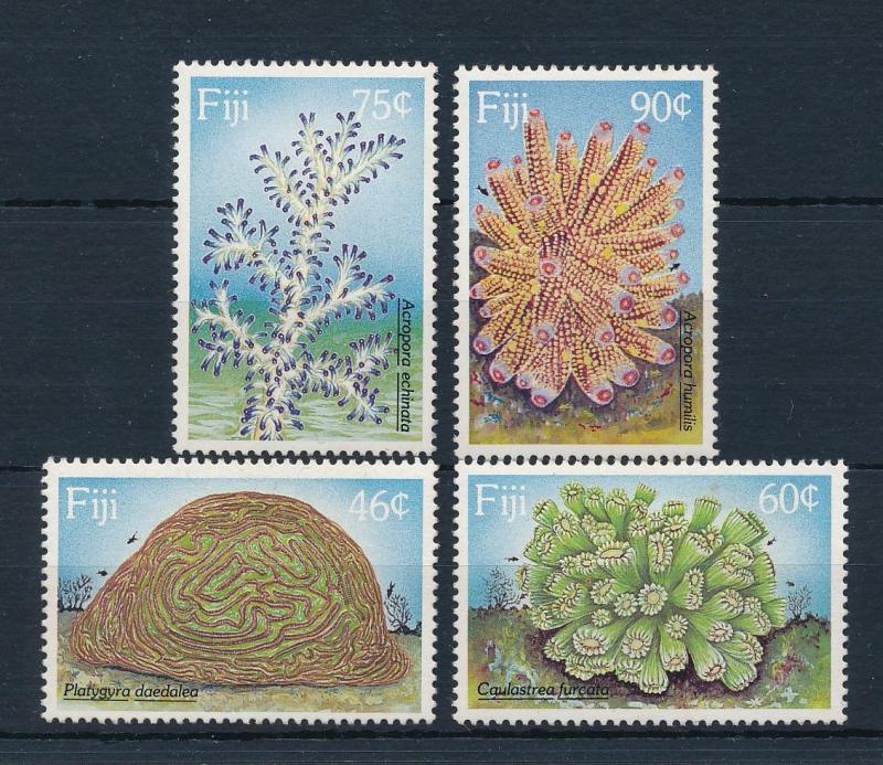 [53170] Fiji 1989 Marine life Corals MNH