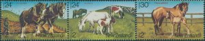 New Zealand 1984 SG1345-1347 Health Horses set MNH