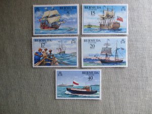 Bermuda, Scott# 355-359, MNH