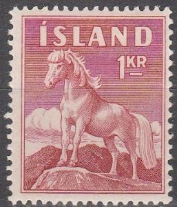 Iceland #324 F-VF Unused  (K1750)