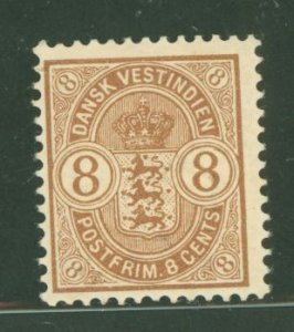 Danish West Indies (& U.S. Virgin Islands) #30 Unused Single