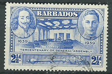 Barbados SG 260 Fine Used