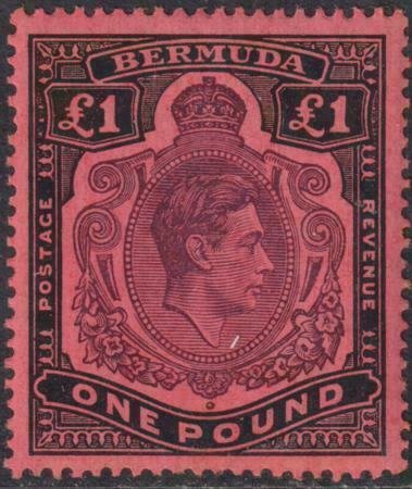 Bermuda 1938-1951 SC 128b Perf 14 MNH