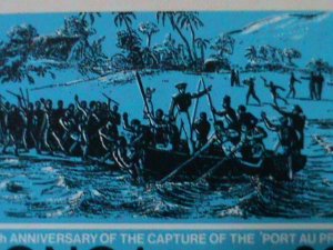 ​TONGA-1981-SC#497-175TH ANNIV: CAPTURE OF PORTAU PRINCE-MNH-WITH TAP VF