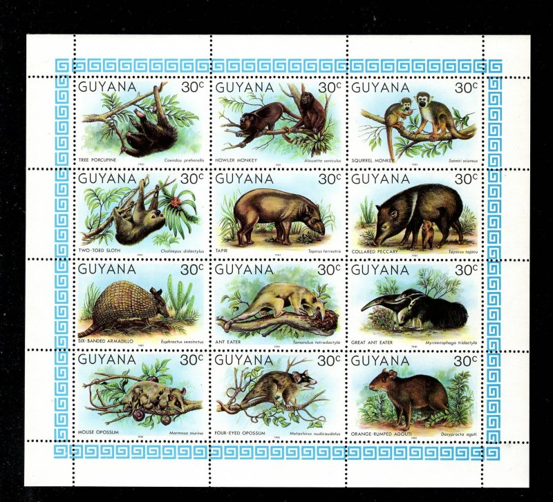 GUYANA SC# 329 FVF/MNH