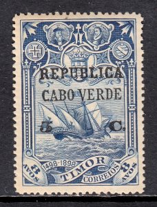 Cape Verde - Scott #132 - MH - SCV $7.00