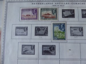 Netherlands and Colonies 1913-1914 Stamp Collection on Album Pages​