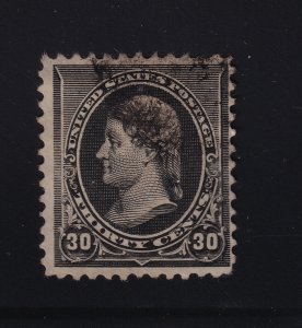 1890  Sc 228  USED  30c  CV $42.50