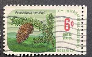 US #1376 Used F/VF 6c Botanical Congress: Pseudotsuga Menziesii 1969 [G2.8.2]