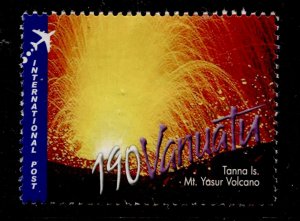 Vanuatu #985 International Post - Mt, Yasur Volcano Issue Used