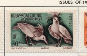 New Caledonia 1948-50 Early Issue Fine Mint Hinged 30c. 193589