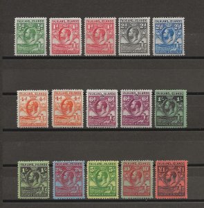 FALKLAND ISLANDS 1929/37 SG 116/26 MINT Cat £896