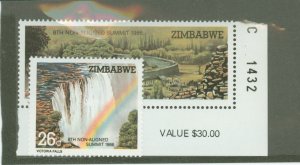 Zimbabwe #533-34  Single (Complete Set)