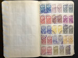 Argentina Revenue Stamps Mint/Used 1884-1912 (1100 Stamps)