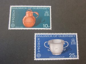 Guernsey 1976 Sc 135-36 set MNH