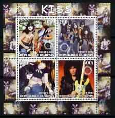 BENIN - 2003 - KISS - Perf 4v Sheet - MNH -Private Issue