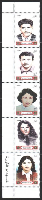 Algeria. 2019. 1852-56. Algeria's freedom fighters. MNH.