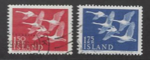 Iceland SC#298-299 Used VF....Beautiful!