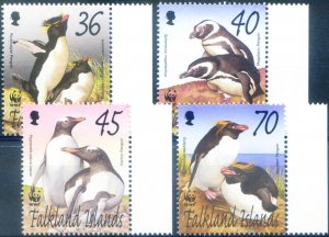 Fauna. WWF. 2002 Penguins.