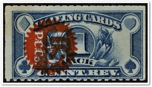 SC#RF27 Playing Card Coil Stamp (1940) Used